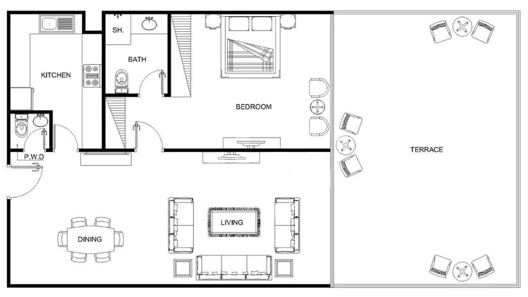 Lux - Opulent Island Suite 3 Dubai Luaran gambar